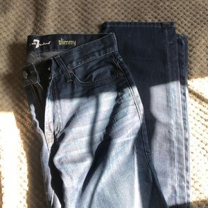 Slimmy 7 for all mankind jeans